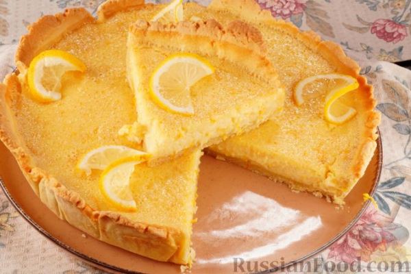 Лимонно-апельсиновый тарт