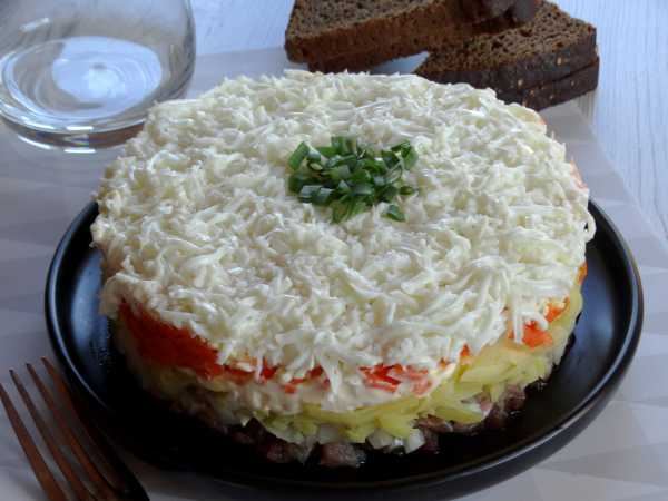 Селедка под белой шубой