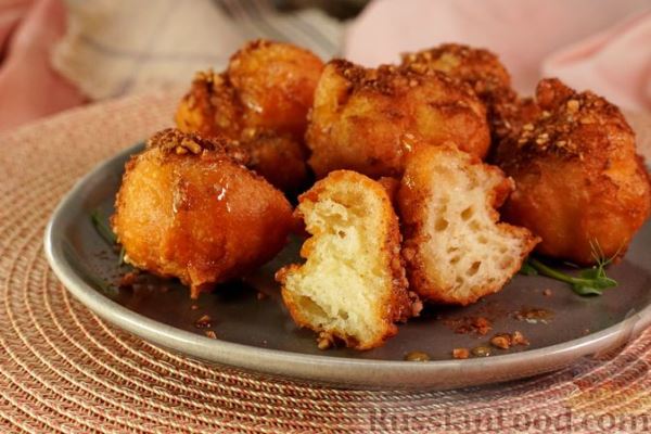 Лукумадес (греческие пончики)