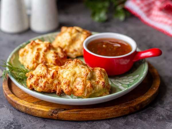 Рубленые куриные котлеты в аэрогриле