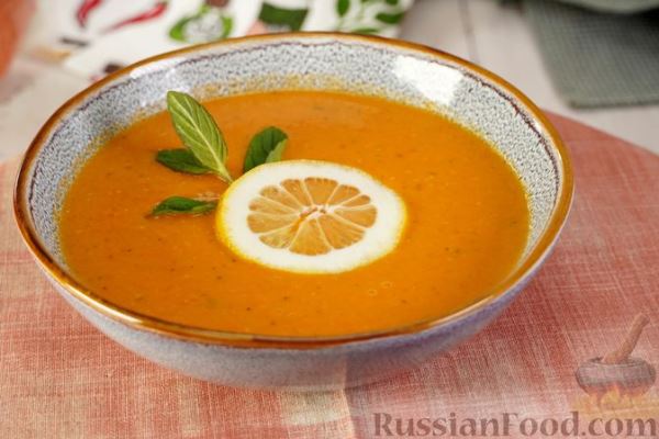 Мерджимек чорбасы (суп из красной чечевицы)