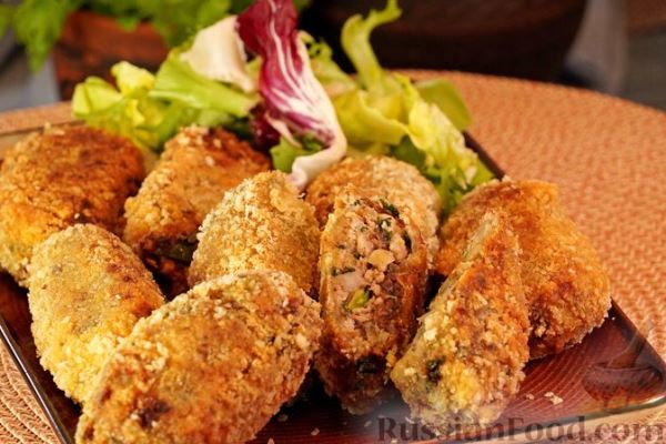 Рыбные палочки из скумбрии