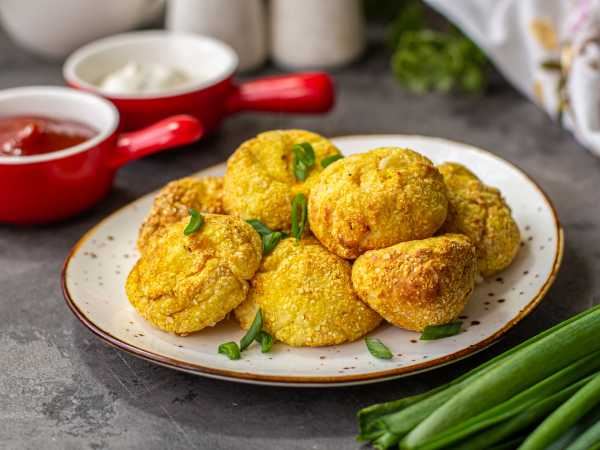 Картофельные шарики в аэрогриле
