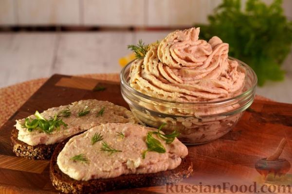 Селёдочное масло с яйцами (для бутербродов)