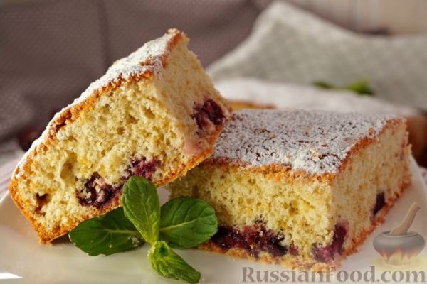 Бубланина (чешский пирог с ягодами)