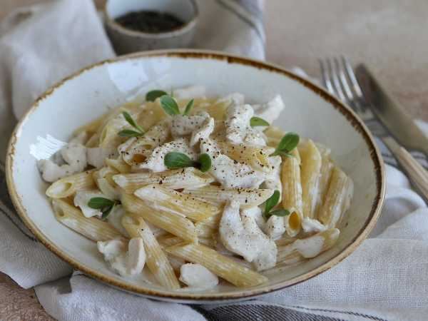 Паста Пенне с курицей